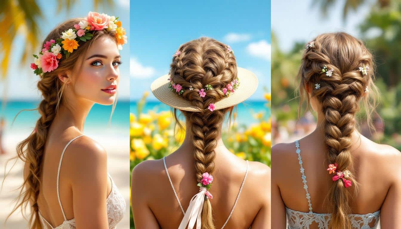 découvrez notre sélection des plus belles coiffures tressées pour l'été. inspirez-vous de ces styles tendance qui allient élégance et praticité pour sublimer votre look estival, que ce soit pour une journée à la plage ou une soirée entre amis.